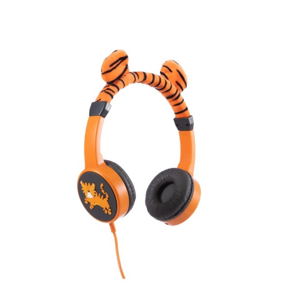 Planet Buddies Charlie the Tiger Furry kids wired headphones - Picture 5 of 15